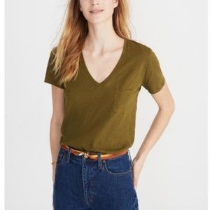Madewell Whisper Cotton V-Neck Tee